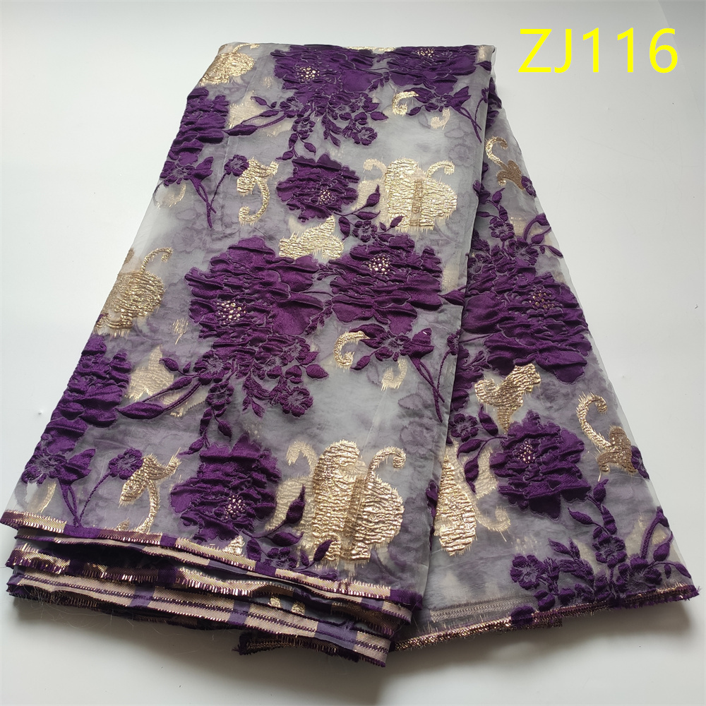 Glitter Tablecloth - Tessuto in Tulle Nigeriano Africano 2026,