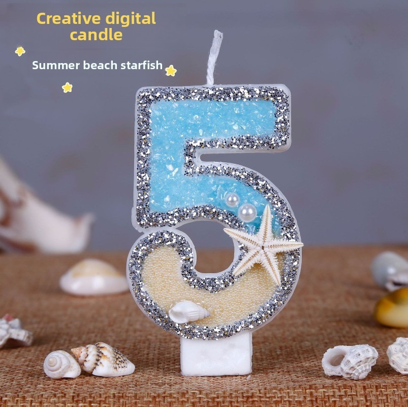 Event Supplies - Candeline a Forma di Stella Marina