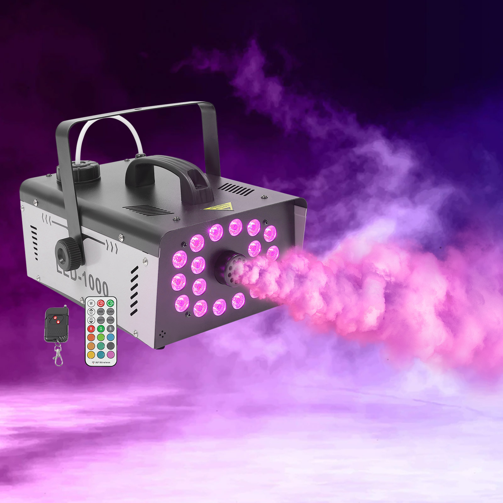Event Party Dj - Macchina del fumo 1000W con 18