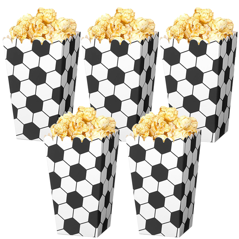 Event Party Box - 6/18 pezzi scatole per popcorn da