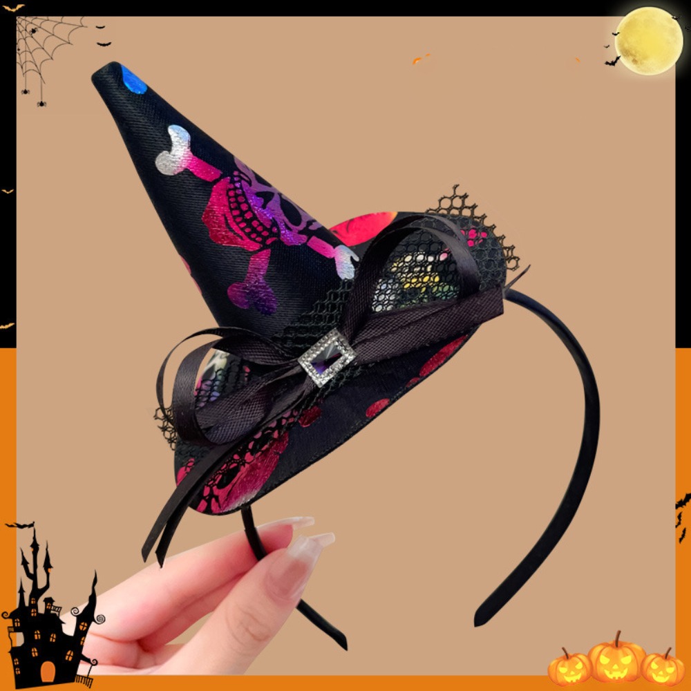Party Hat Cone - Fascia per capelli di Halloween con