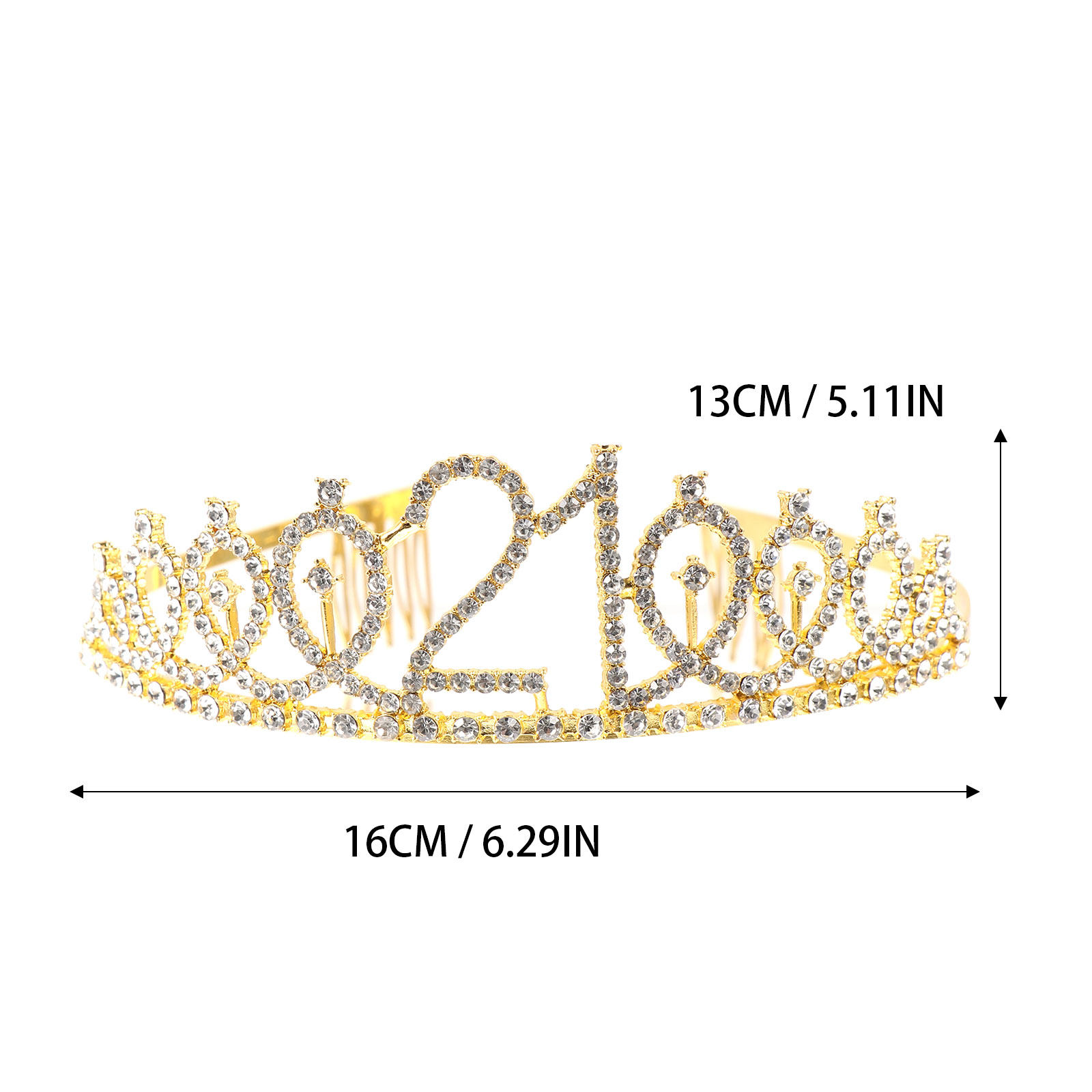 1 Set Corona di Compleanno Gli - Birthday Sash Glitter recensione e prezzo