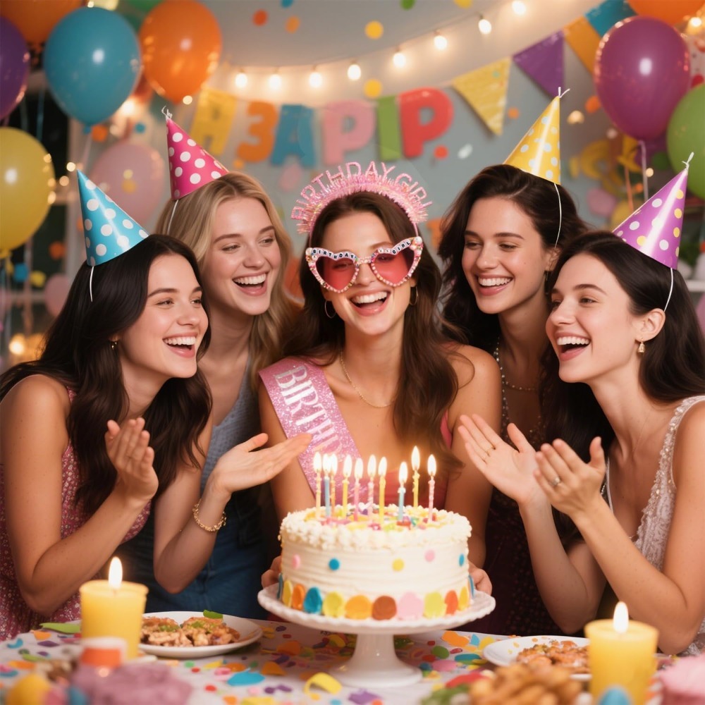 Fascia per Capelli con Glitter - Birthday Sash Glitter recensione e prezzo