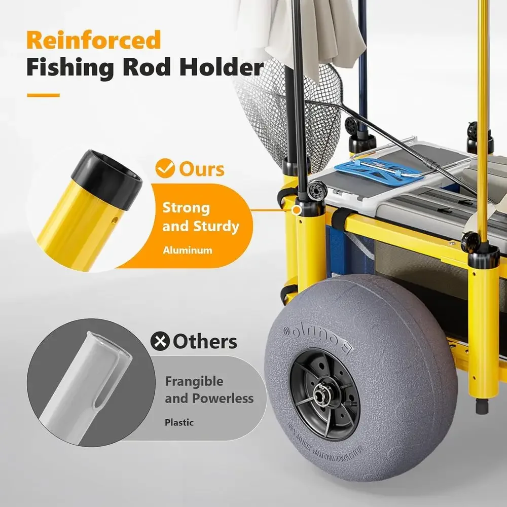 Carrello da Spiaggia con 13 Ru - Balloon Pump Hand recensione e prezzo