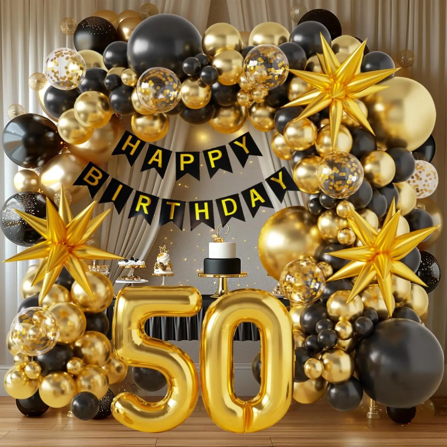 Decorazioni per il 40°/50°/60° - Balloon Arch Kit recensione e prezzo