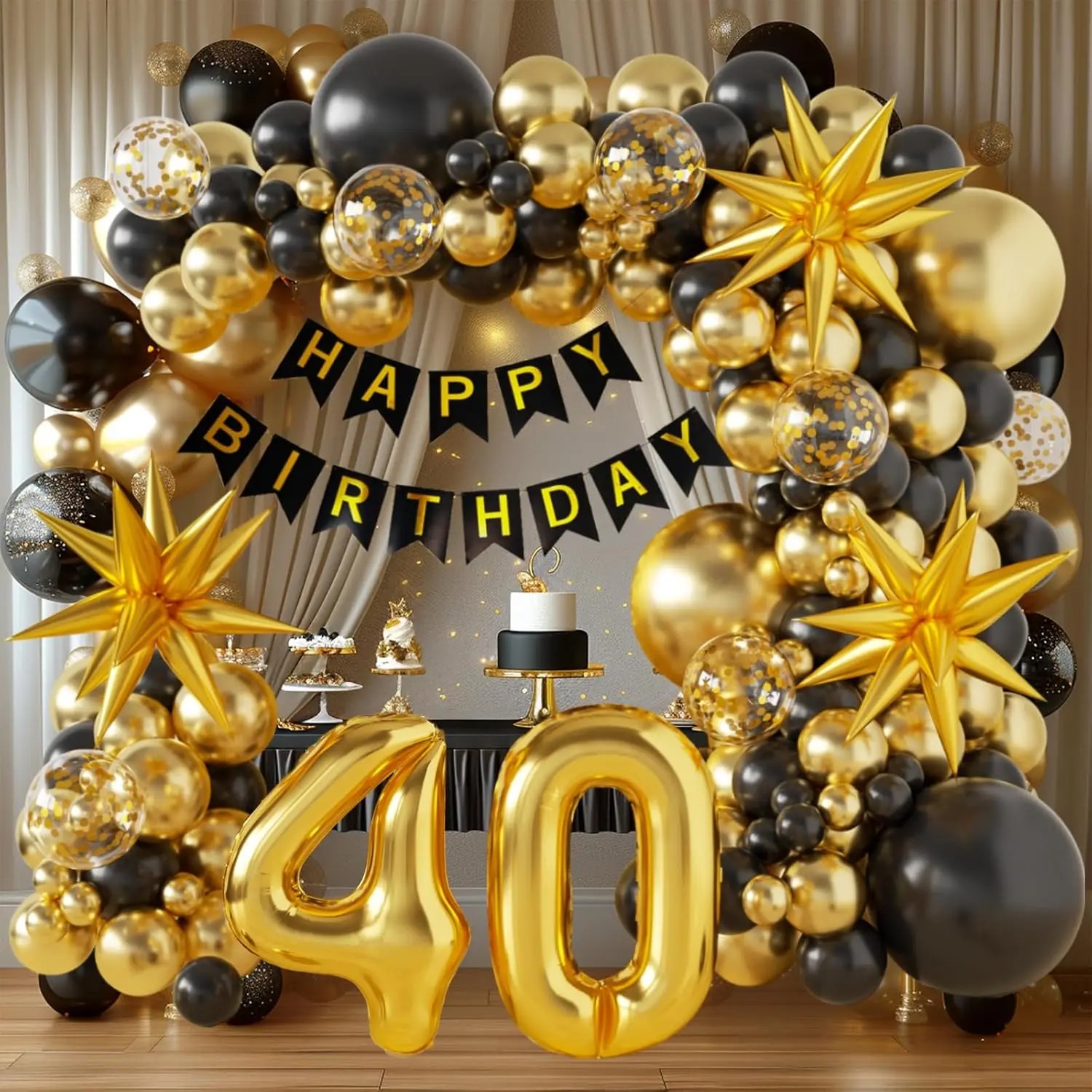 Decorazioni per il 40°/50°/60° - Balloon Arch Kit recensione e prezzo