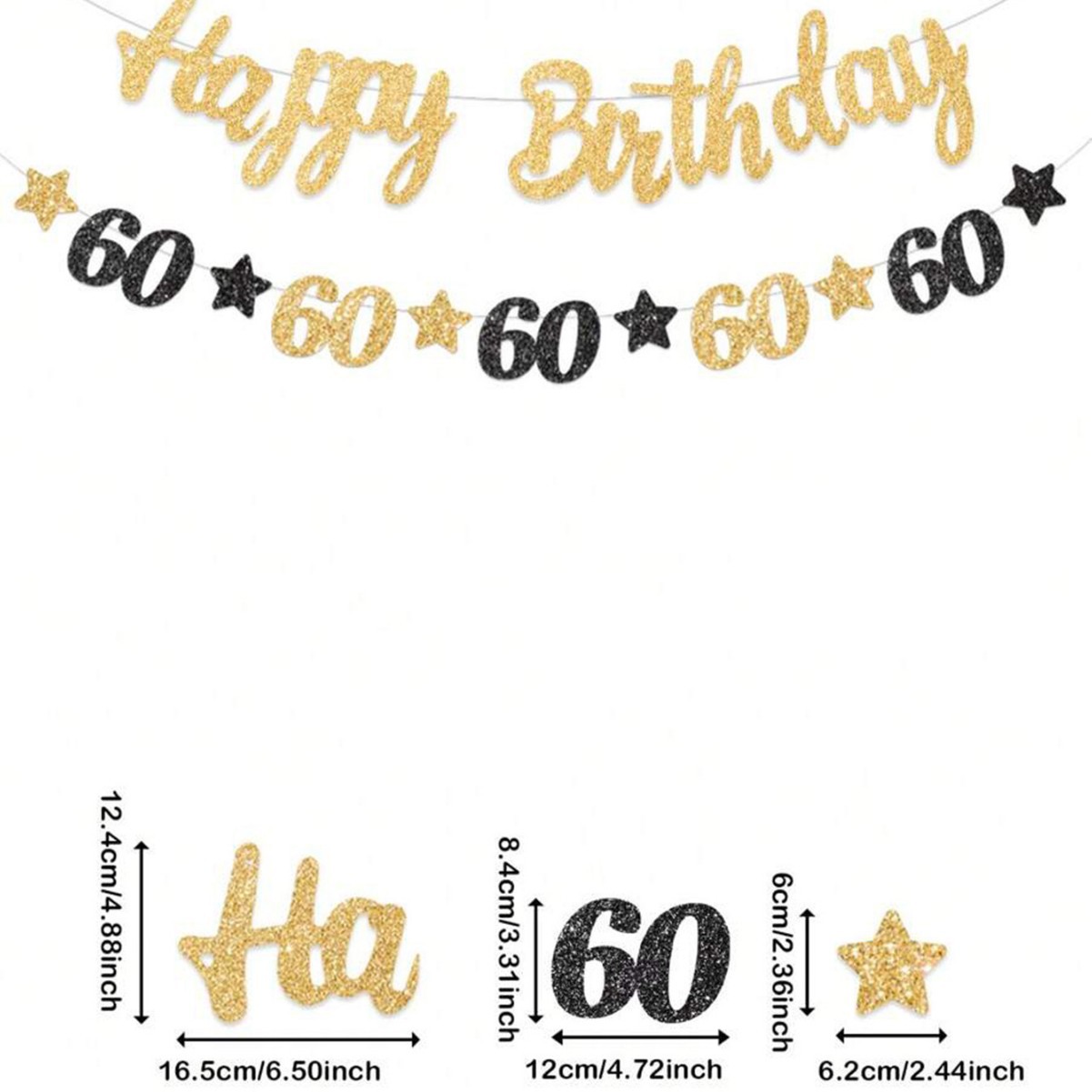 Decorazioni per feste di compl - Party Banner Gold recensione e prezzo