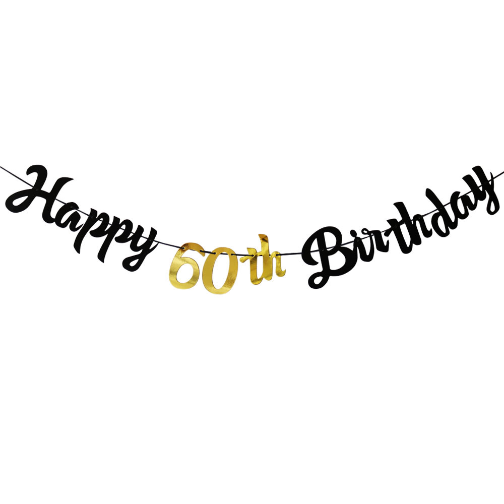 Decorazioni per feste di compl - Party Banner Gold recensione e prezzo