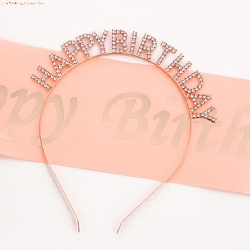 G92D 4 pezzi decorazioni per f - Birthday Sash Glitter recensione e prezzo