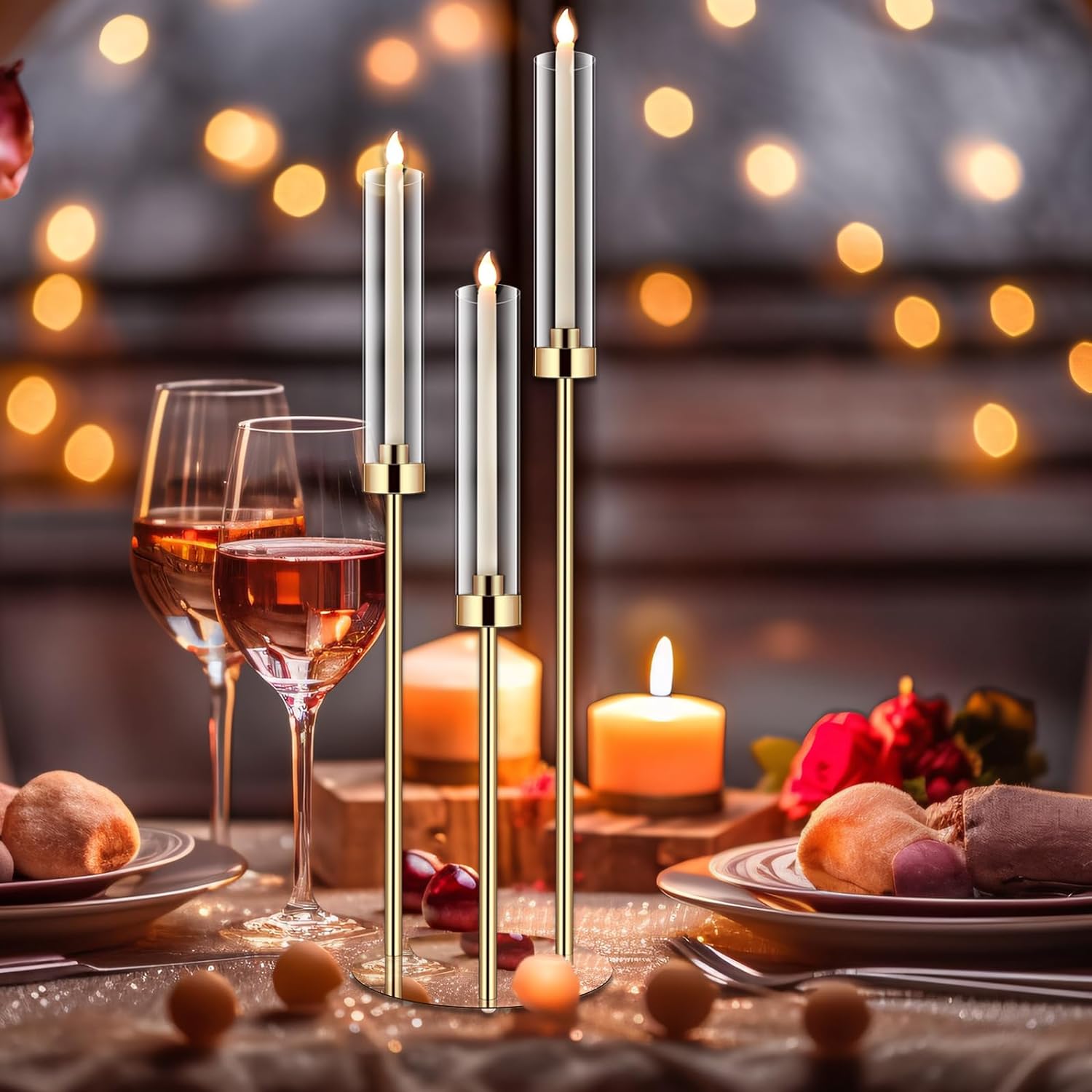 1 Set Centrotavola Candelabri  - Centerpiece Stick recensione e prezzo