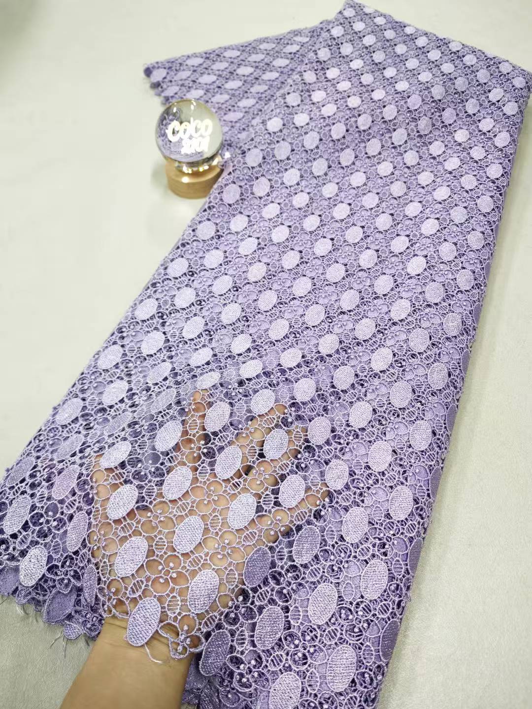 Tessuto in Pizzo Ricamato con  - Glitter Tablecloth recensione e prezzo