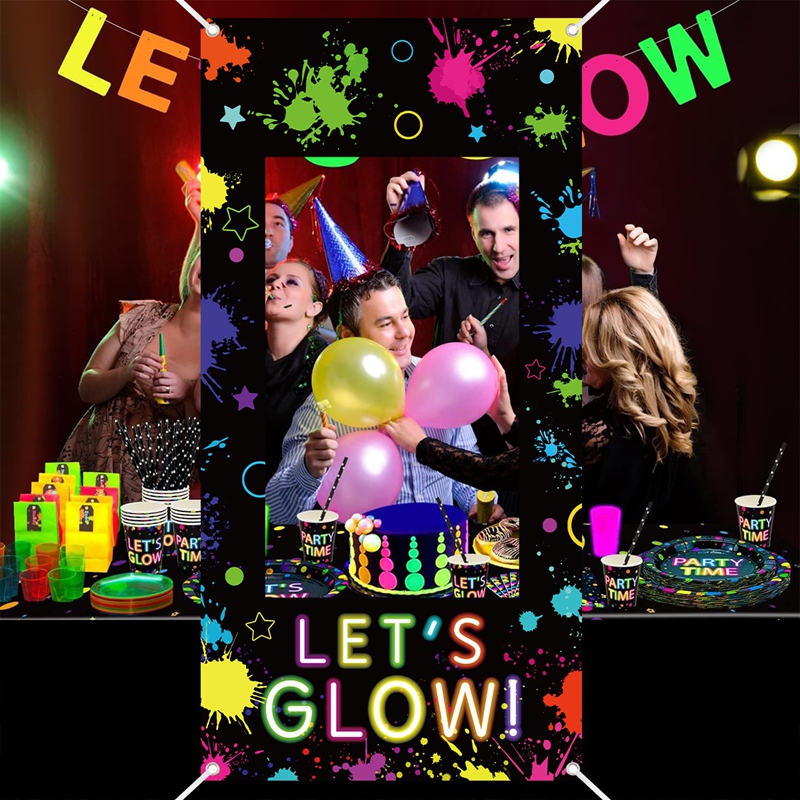 Cornice per Foto 'Let's Glow', - Let'S Party Event Supply recensione e prezzo