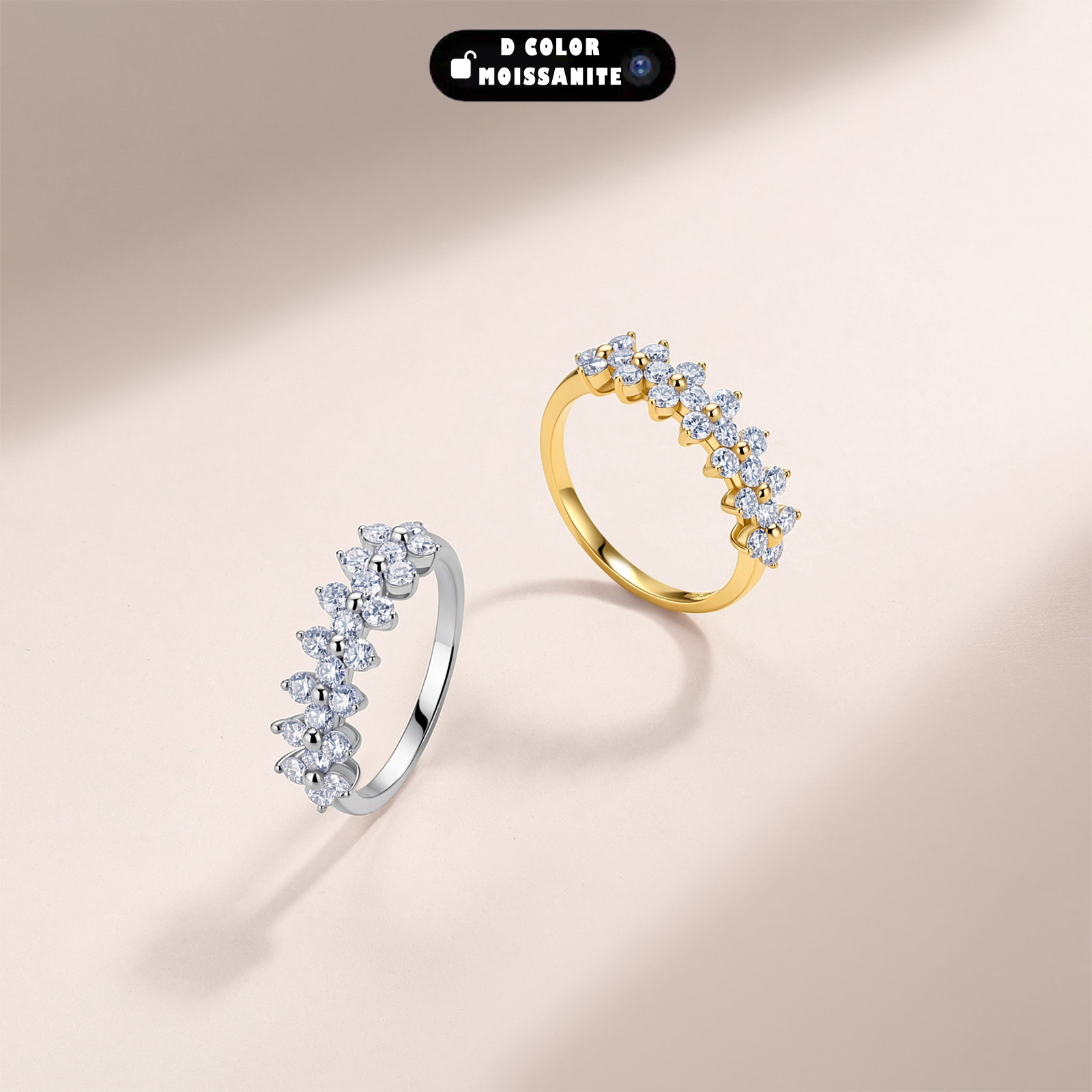 Anello a grappolo floreale con - Flower Wall Panel recensione e prezzo