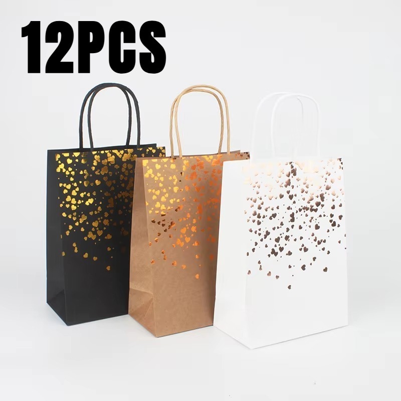 12 sacchetti di carta Kraft ab - Event Party Shop recensione e prezzo