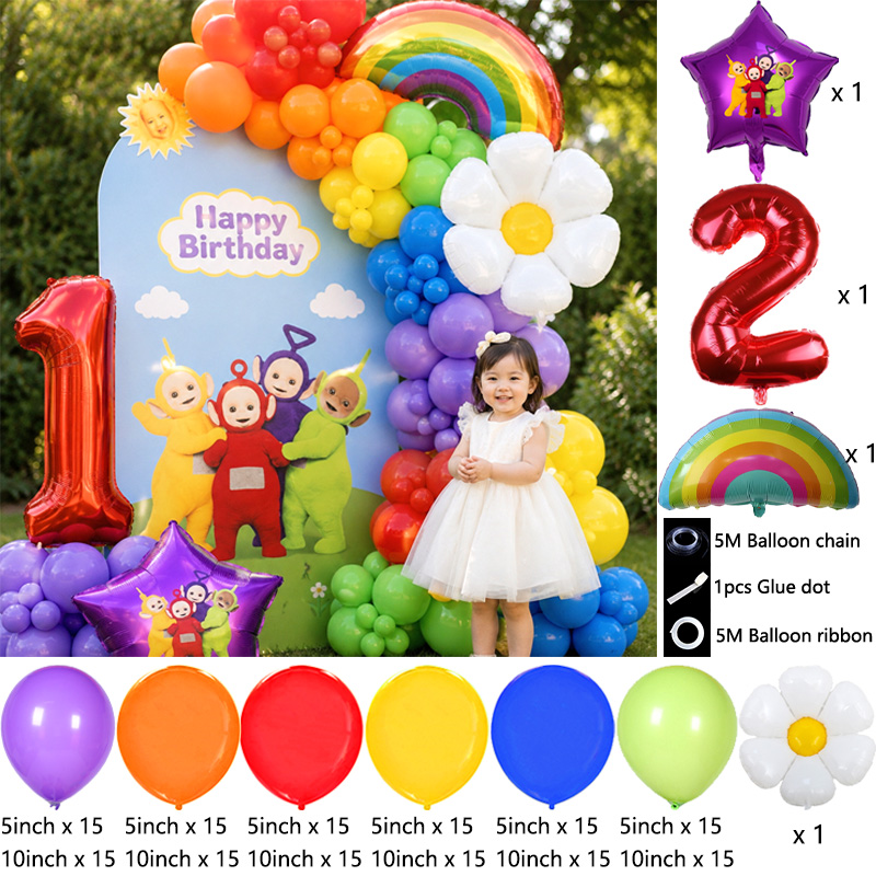 Kit Arco di Palloncini Teletub - Balloon Arch Kit recensione e prezzo