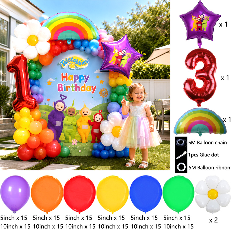 Kit Arco di Palloncini Teletub - Balloon Arch Kit recensione e prezzo