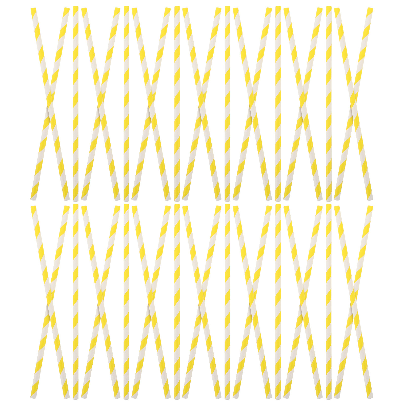 100 Cannucce di Carta Decorati - Paper Straw Color recensione e prezzo