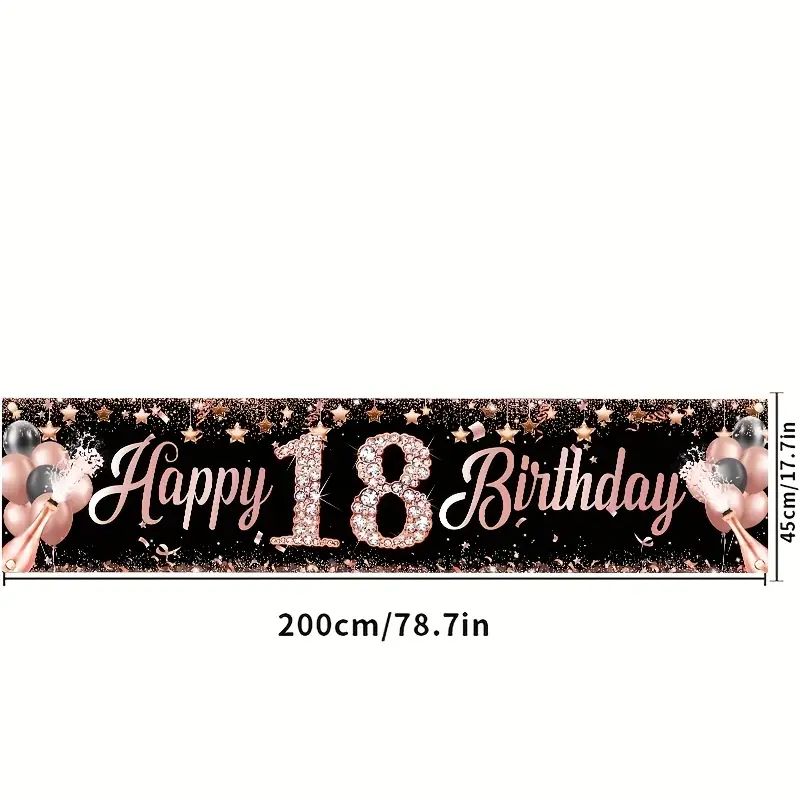 Striscione per il 18° Complean - Party Banner Gold recensione e prezzo