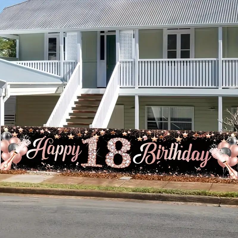 Striscione per il 18° Complean - Party Banner Gold recensione e prezzo