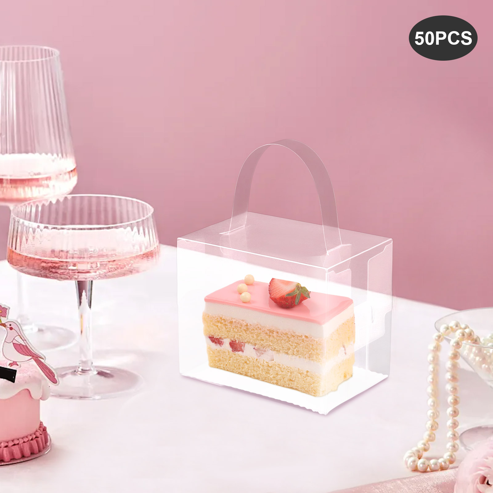 Set di 50 Scatole Trasparenti  - Event Party Box recensione e prezzo