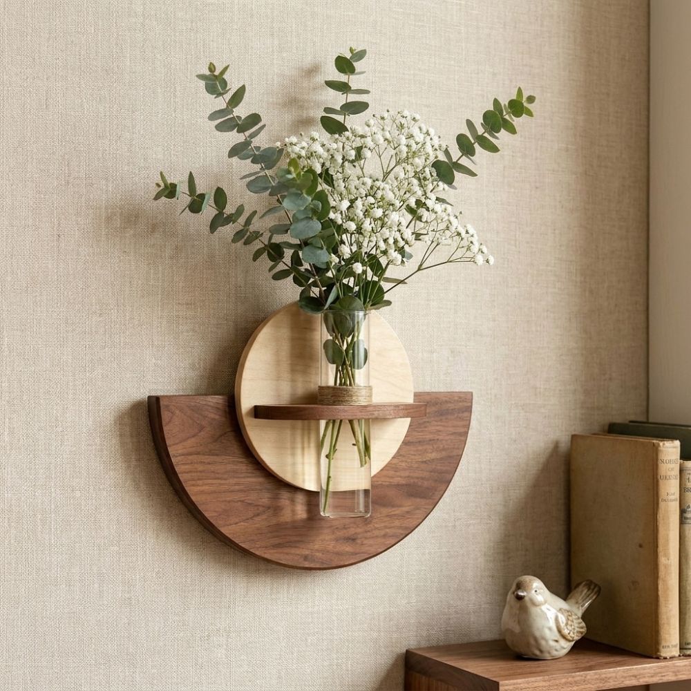 Mensola Ovale in Legno da Pare - Flower Wall Panel recensione e prezzo