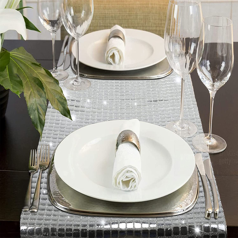 Tovaglia metallica in lamina d - Glitter Tablecloth recensione e prezzo