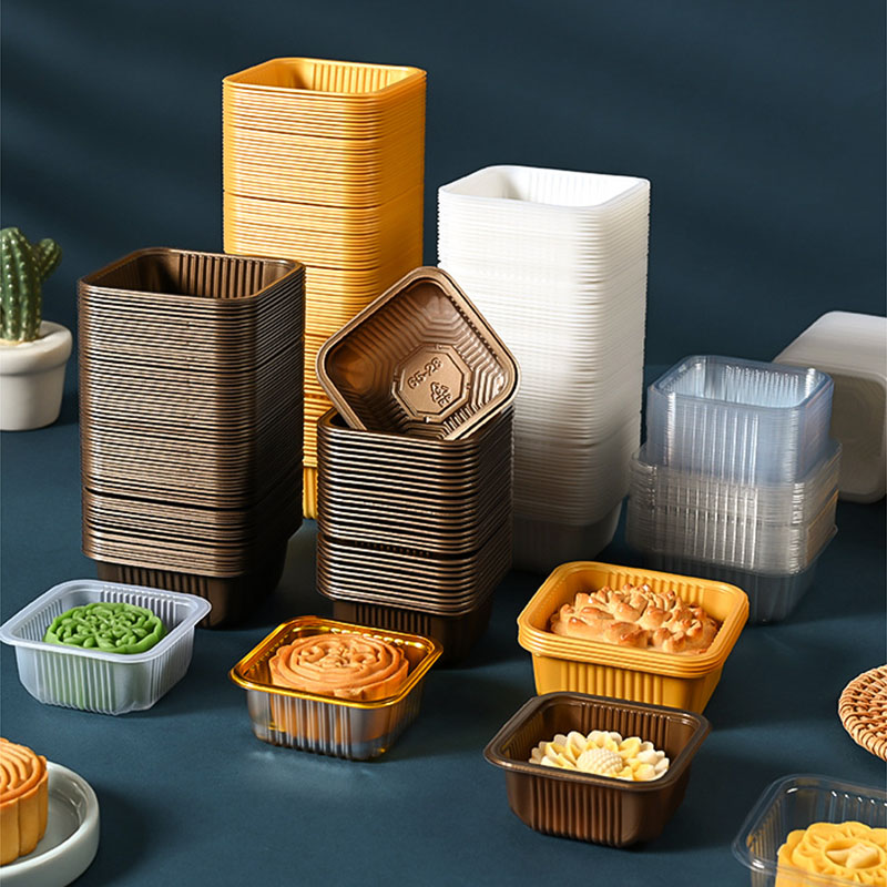100 pz Mooncake vassoio di pla - Event Party Box recensione e prezzo