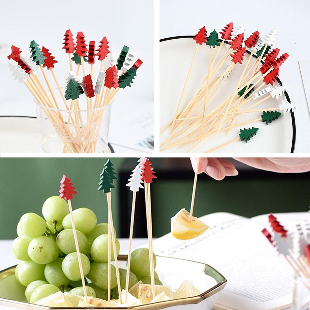 50 Pezzi Spiedini Natalizi in  - Centerpiece Stick recensione e prezzo