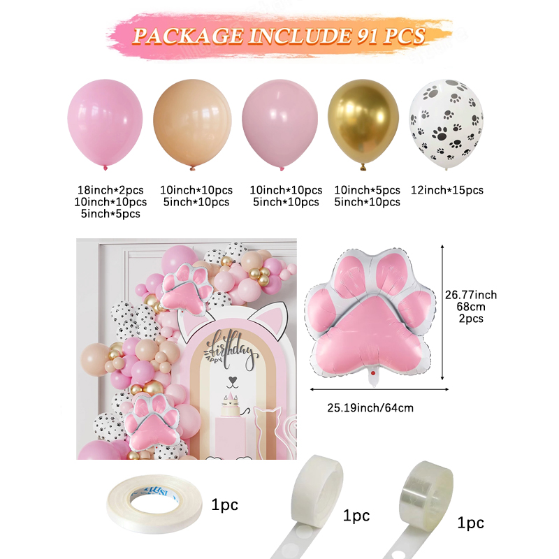 91 Pezzi Nuovo Arco di Pallonc - Balloon Arch Kit recensione e prezzo