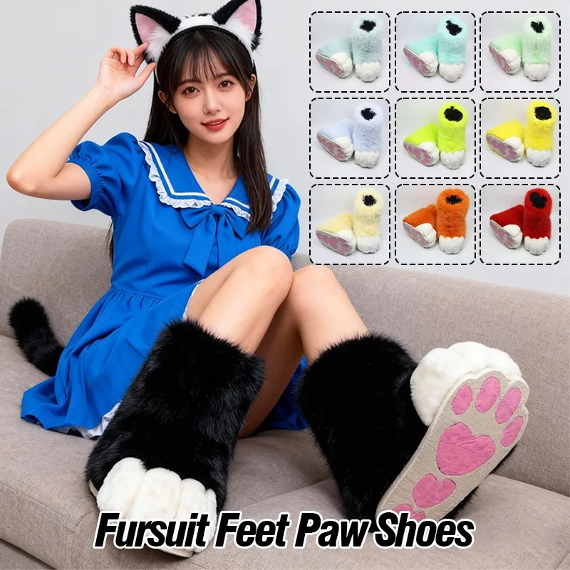 1 paio Fursuit Piedi Zampa Sca - Eve Party recensione e prezzo